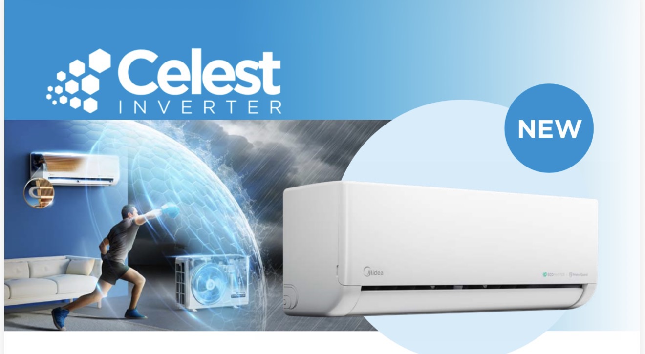 9.1 Midea รุ่น Celest Inverter (MSCE CRFN)